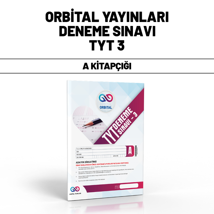 ORBİTAL TYT DENEME SNV 3-A - 25-26